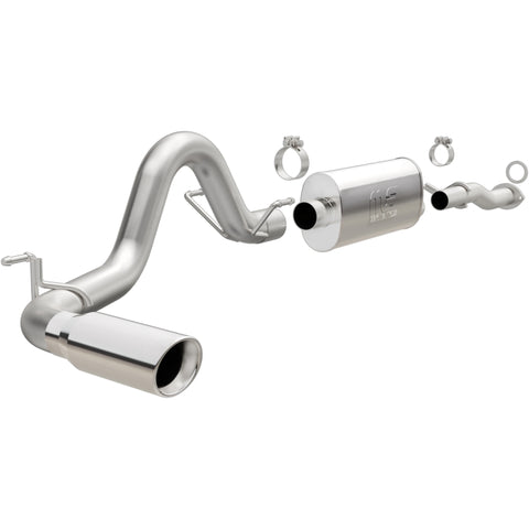 MagnaFlow Cat-Back 2016 Toyota Tacoma 3.5L V6 SS 3in Single Pass Side Exit Rear 4in Tip - 19291