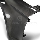 Anderson Composites 15-17 Ford Mustang Type-JTP Fender Flares (10 Piece Set) - AC-15MUWBC