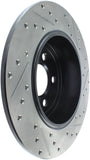 StopTech 05-13 Chrysler300/300C / 09-12 Dodge Challenger Rear Right Drilled & Slotted Rotor - 127.63060R