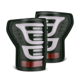 AlphaRex 07-13 Toyota Tundra LUXX-Series LED Tail Lights Black - 670030