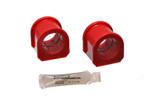 Energy Suspension 79-02 Ford Mustang Red 1-1/4in Front Sway Bar Bushing Set-Reuse Factory Brackets - 4.5108R