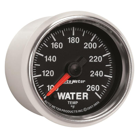 Autometer GS 100-260 degree Electronic Water Temperature Gauge - 3855