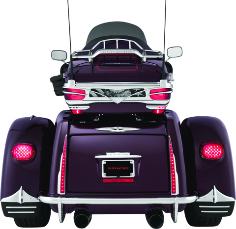 Kuryakyn Rear Light Bars For Trikes Chrome - 6976