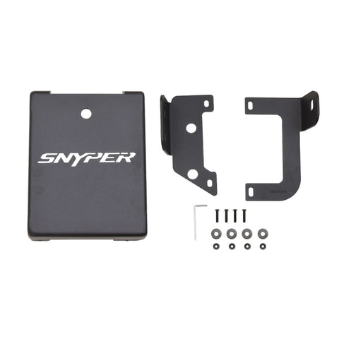Westin/Snyper 07-17 Jeep Wrangler Evap Canister Skid Plate - Textured Black - 42-21035