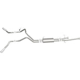 MagnaFlow Cat-Back 10-15 Toyota Tundra SC LB / CC SB 4.6L/5.7L V8 SS 2.5 Dual Split Rear 4in Tip - 19232