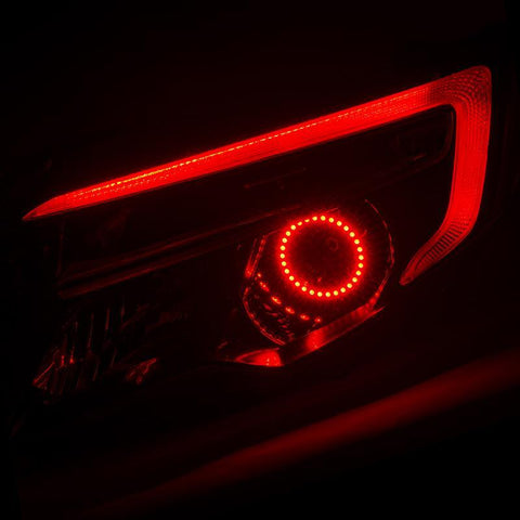 Oracle 16-18 Honda Pilot DRL Upgrade w/ Halo Kit - ColorSHIFT w/o Controller - 1323-334