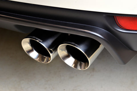 GrimmSpeed 11-14 Subaru WRX / 08-14 Subaru STI Hatch Non-Resonated Catback Exhaust System - 070048