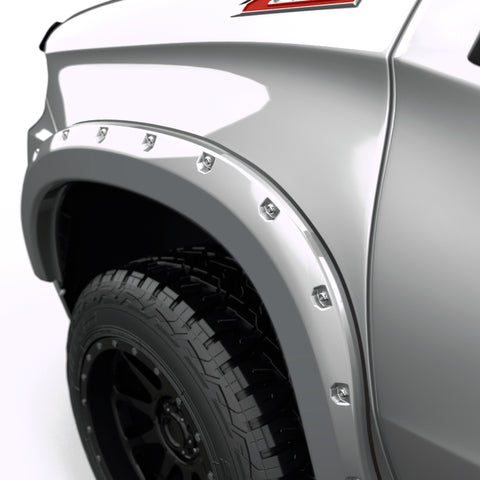 EGR 2019 Chevy 1500 Color Match Style Fender Flare - Set - Switchblade Silver - 791694-GAN