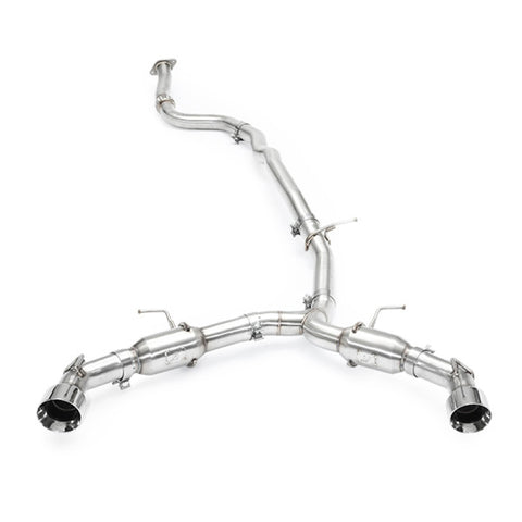 Mishimoto 2016+ Chevrolet Camaro 2.0T Dual Polished Tip Cat-Back Exhaust - MMEXH-CAM4-16DTPP