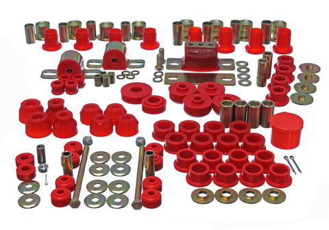 Energy Suspension 63-82 Chevrolet Corvette Red Hyper-flex Master Bushing Set - 3.18123R