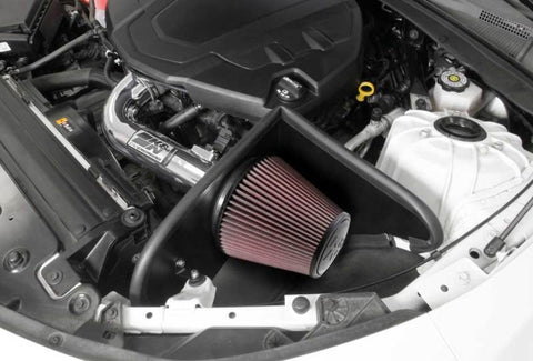 K&N 16-17 Chevy Camaro 3.6L Silver Typhoon Short Ram Intake - 69-4535TP