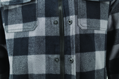 River Road Vise Flannel Moto Shirt - Large - 094523