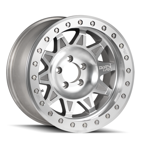 Dirty Life 9302 Roadkill Race 14x7 / 4x156 BP / 13mm Offset / 131.1mm Hub Machined Wheel - Beadlock - 9302-47101M
