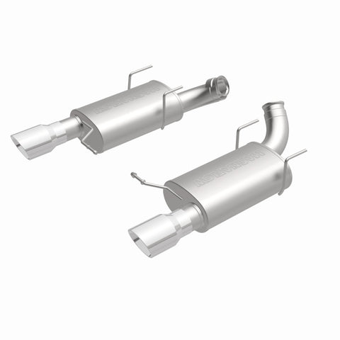 MagnaFlow 13 Ford Mustang V8 5.0L Dual Split Rear Exit Stainless Cat Back Performance Exhaust - 15151