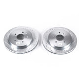 Power Stop 03-07 Cadillac CTS Rear Evolution Drilled & Slotted Rotors - Pair - AR82104XPR