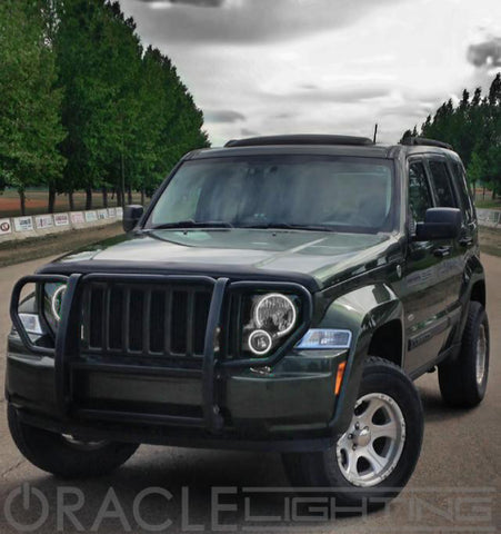 Oracle Jeep Liberty 08-13 LED Halo Kit - White - 2332-001