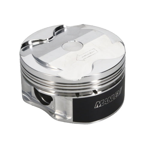 Manley 2018+ Ford Coyote 5.0L DOHC +1cc Dish 3.662in Bore 11:1 CR Platinum Extreme Duty Piston Set - 595800CE-8