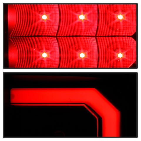 Spyder 04-09 Dodge Durango LED Tail Lights - Black Smoke ALT-YD-DDU04-LED-BSM - 5086549