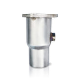 Stainless Works Collector Adapter 3-Bolt 3-1/2in OD Tubing 3in OD Outlet + O2 Bung - HCA3.53O2