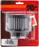 K&N Universal Clamp-On Air Filter 1-11/16in FLG / 3in OD / 2-1/2in H - RU-1130