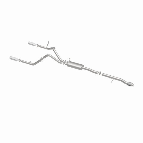 Magnaflow 14 Chevy Silverado V8 5.3L CC/EC Cab Dual Split Rear Exit Stainless Cat Back Perf Exhaust - 15268