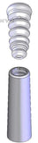 KYB Shocks & Struts Strut Boots Rear AUDI A3 2006-09 AUDI TT (Exc. Quattro) 2000-06 VOLKSWAGEN Beetl - SB125