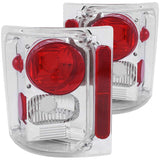ANZO 1973-1987 Chevrolet C 10 Taillights Chrome - 211014