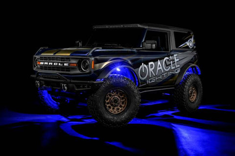 Oracle Underbody RGB+W Wheel Well Rock Light Kit - 4 PCS - ColorSHIFT - 5895-339