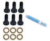 McLeod Bolt Kit 6 3/8-16 X 1.000in Chromoly - Black Oxide 9/16 Hex Head - 1512