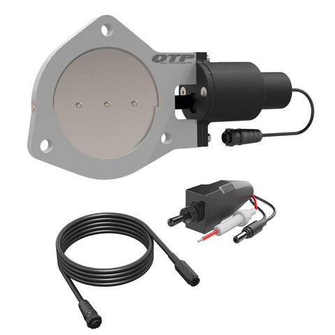 QTP 4in Bolt-On QTEC Electric Cutout Valve - Single - QTEC40