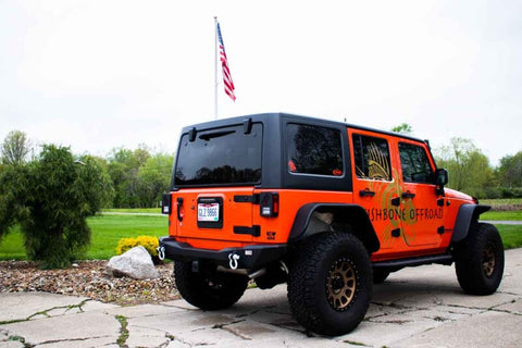 Fishbone Offroad 07-18 Jeep Wrangler JK Rear Bumper Mako - FB22278