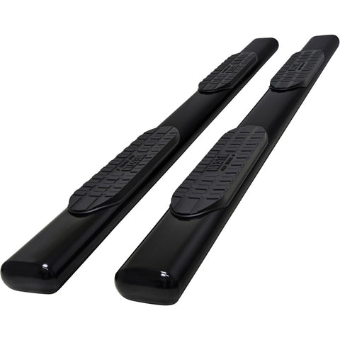 Westin 19-21 Chevrolet Silverado Crew Cab PRO TRAXX 6 Oval Nerf Step Bars - Black - 21-64135