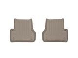WeatherTech 12+ Audi A6 Rear FloorLiner - Tan - 453742