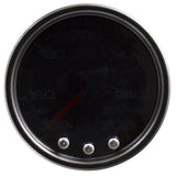 Autometer Spek-Pro Gauge Oil Temp 2 1/16in 300f Stepper Motor W/Peak & Warn Blk/Smoke/Blk - P32252
