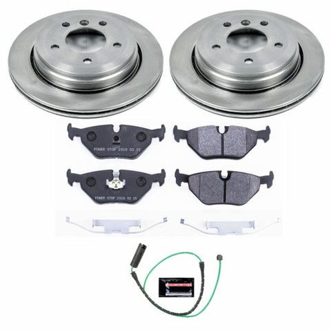 Power Stop 01-05 BMW 325xi Rear Track Day SPEC Brake Kit - TDSK2970