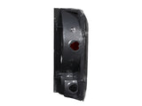 ANZO 1989-1996 Ford F-150 Taillights Black - 211062