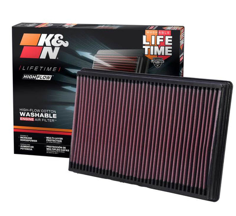 K&N 02-10 Dodge Ram 1500/2500/3500 3.7/4.7/5.7L Drop In Air Filter - 33-2247