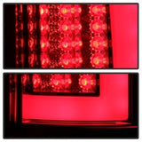 Spyder 03-06 Dodge Ram 2500/3500 V3 Light Bar LED Tail Light - Red Clear (ALT-YD-DRAM02V3-LBLED-RC) - 5084132
