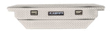 Lund Universal Aluminum Single Lid Cross Bed Box - Brite - 9304