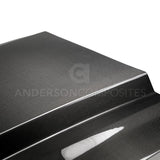 Anderson Composites 2013-2014 Ford Mustang Type-CJ Carbon Fiber Cowl Hood - AC-HD13FDMU-CJ
