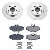 Power Stop 93-05 Ford Taurus Rear Z17 Evolution Geomet Coated Brake Kit - CRK1298