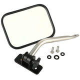 Rugged Ridge 97-18 Jeep Wrangler Stainless Steel Rectangular Quick Release Mirror - 11026.13