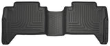 Husky Liners 2016 Toyota Tacoma Crew Cab WeatherBeater 2nd Row Black Floor Liners - 14951