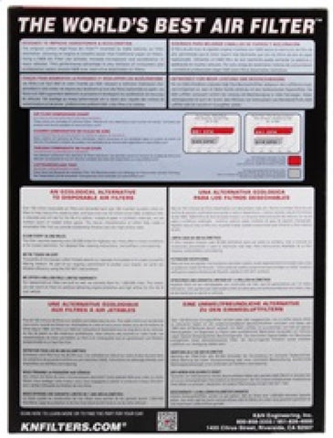 K&N 17-19 SsanYong Rexton L4-2.2L DSL Replacement Drop In Air Filter - 33-3135