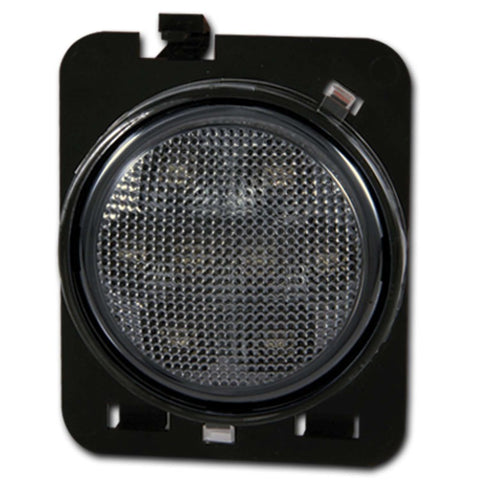 ANZO 2007-2015 Jeep Wrangler LED Side Fender Lights Smoke - 861117