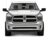 Raxiom 09-18 Dodge RAM 1500/2500/3500 Axial Series Headlights w/ LED Bar- Blk Housing (Clear Lens) - R131481