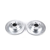 Power Stop 15-18 Mercedes-Benz CLS400 Rear Evolution Drilled & Slotted Rotors - Pair - EBR686XPR