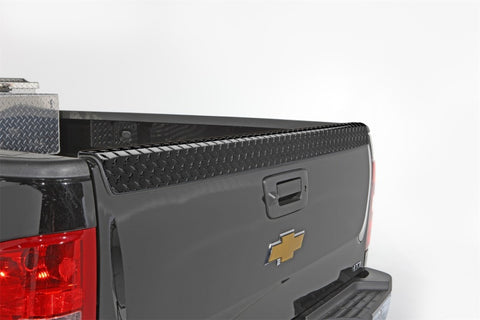 Deezee 08-16 Ford SuperDuty Tailgate Protector Cap Black-Tread (NonStep) - DZ 2138B