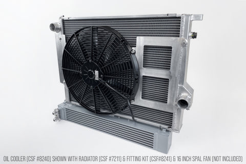 CSF BMW S54 Swap Race-Spec Oil Cooler - 8240