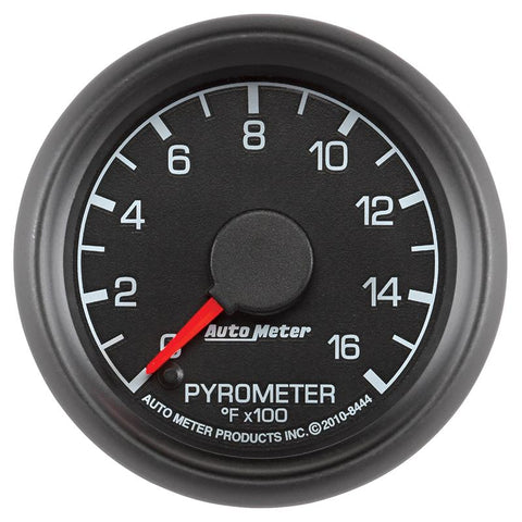 Autometer Factory Match Ford 52.4mm Full Sweep Electronic 0-1600 Deg F EGT/Pyrometer Gauge - 8444